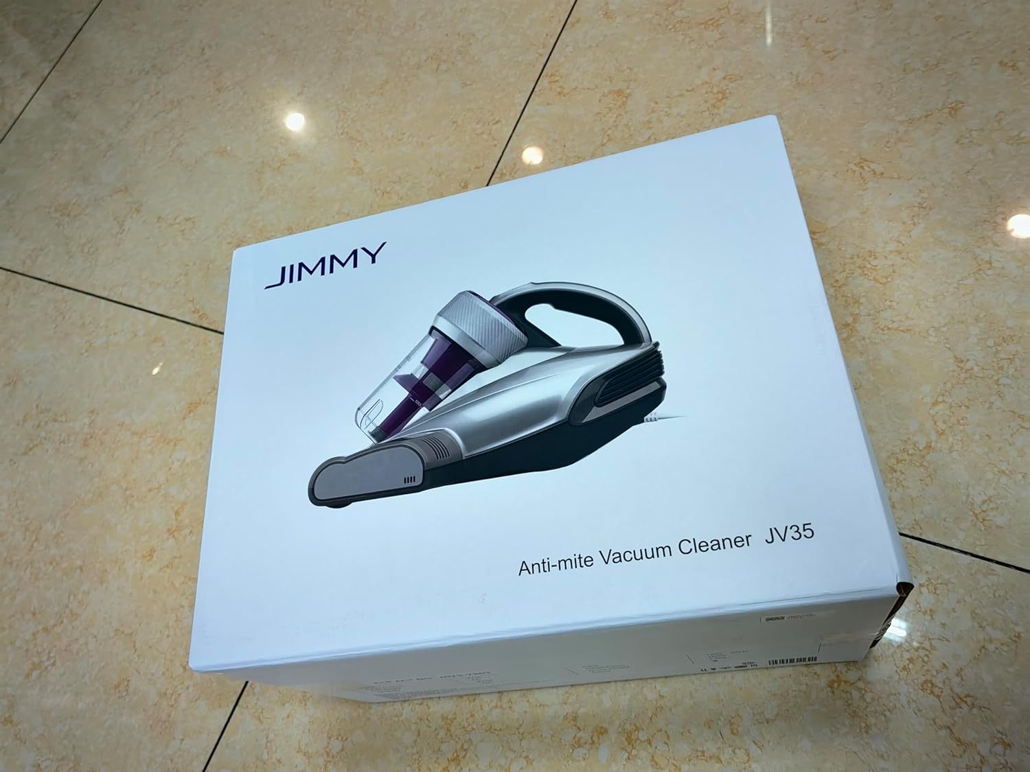 Jimmy JV35 Mattress Vacuum Cleaner with UV-C Light and High-Temperature Technology