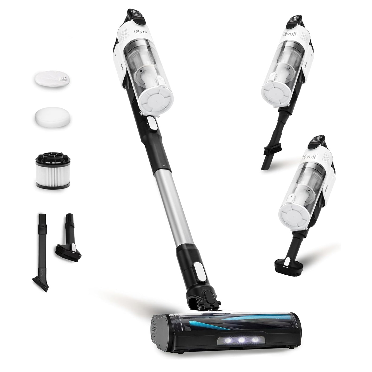 LEVOIT Cordless Stick Vacuum Cleaner: Tangle-Resistant, High-Performance Cleaning