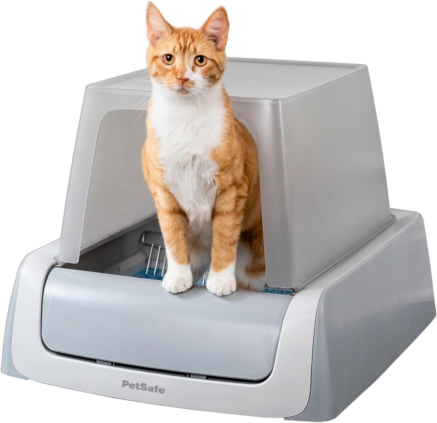 PetSafe ScoopFree Crystal Plus Front-Entry Self-Cleaning Cat Litter Box: Effortless Maintenance with Advanced Odor Control