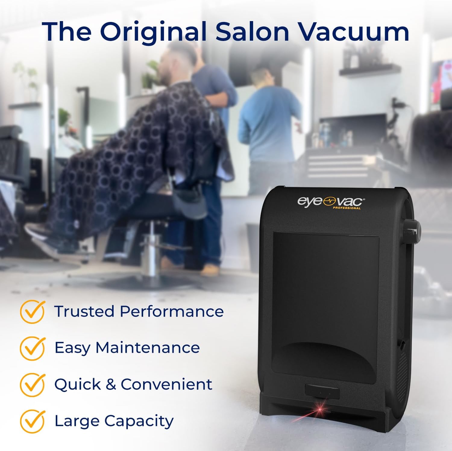 EyeVac Pro Touchless Canister Vacuum: Powerful and Efficient Cleaning for Homes and Businesses