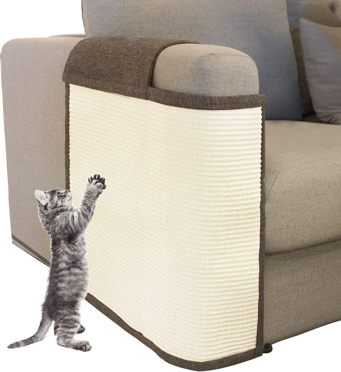 Oroonoko Natural Sisal Furniture Protector for Cats – Perfect for Sofas and Chairs