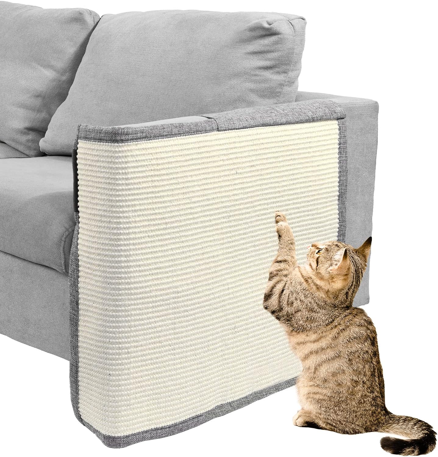 Oroonoko Natural Sisal Furniture Protector for Cats – Perfect for Sofas and Chairs