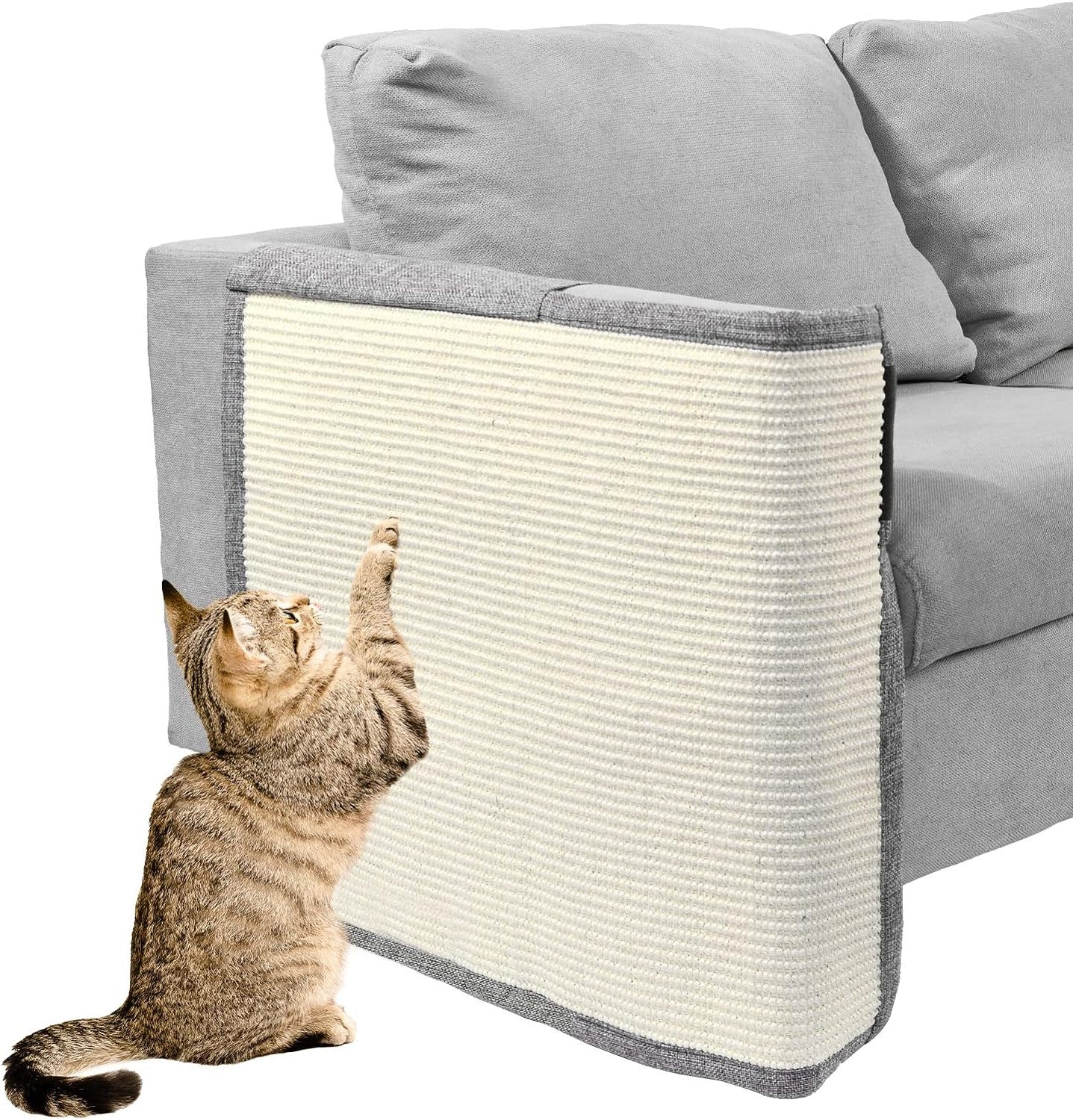 Oroonoko Natural Sisal Furniture Protector for Cats – Perfect for Sofas and Chairs