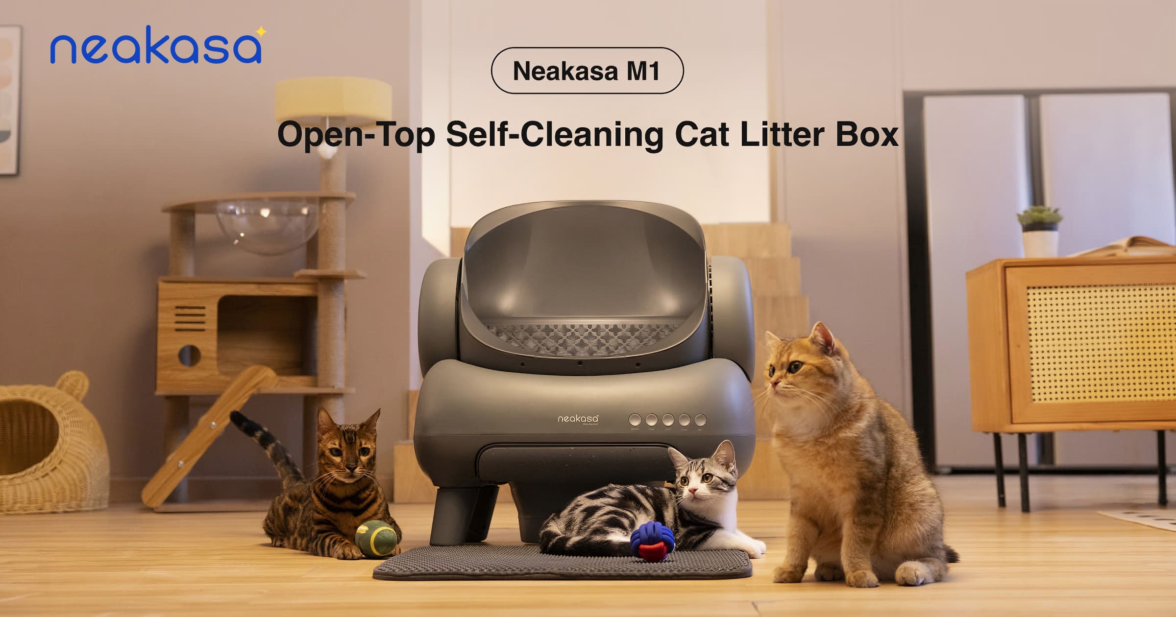 Shop automatic and self-cleaning litter boxes for easy waste management. Our designs ensure a hygienic, odor-free home for cats, with hands-free options that support house training